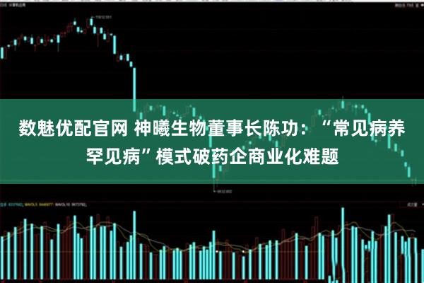 数魅优配官网 神曦生物董事长陈功：“常见病养罕见病”模式破药企商业化难题
